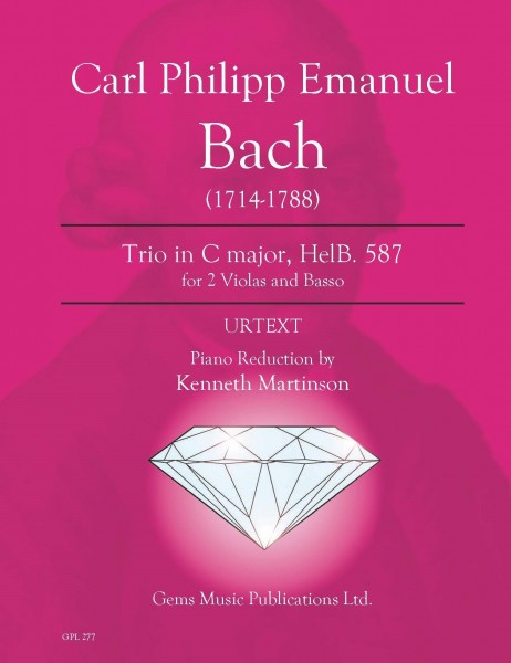 Trio in C major, HelB. 587 for 2 violas and bass