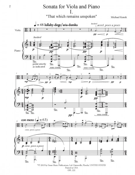 Sonata for Viola and Piano (2001-02)
