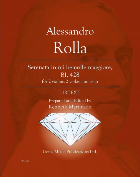 Serenate in mi bemolle maggiore, BI. 428 for 2 violins, 2 violas, and cello